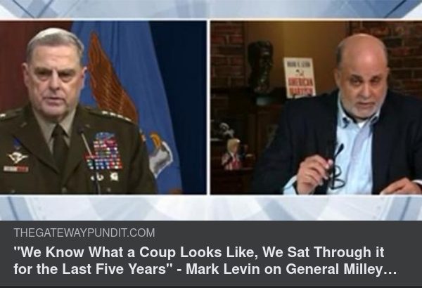Mark Levin Om Milley