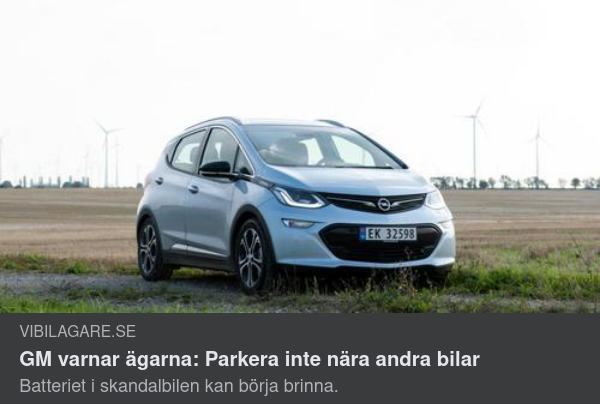Elbilsparkeringssäkerhetsavstånd