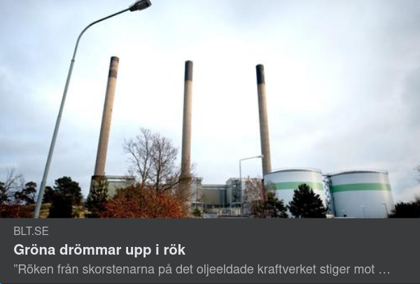 Oljeeldad Opinionsbildning