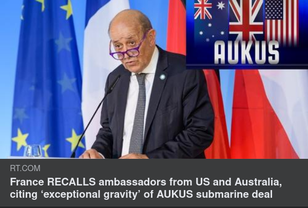 Frankrike Tar Hem Ambassadörer