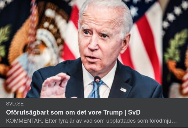 Biden Samma Som Trump