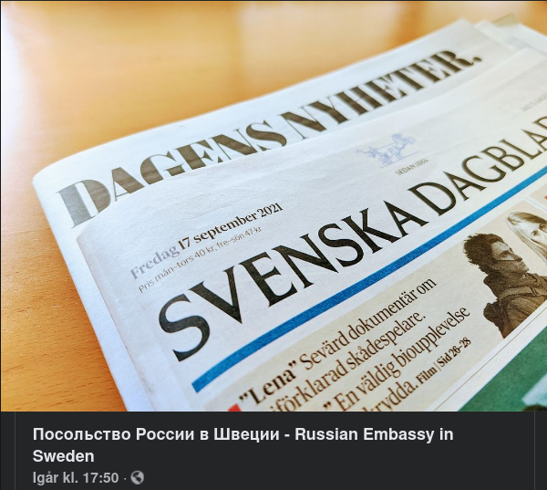 Ryskt Ordspråk För Stolta Svenskar