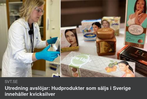 Kvicksilver I Hudprodukter