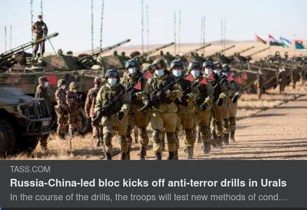 Rysk-Kinesisk Antiterroristmilitärövning