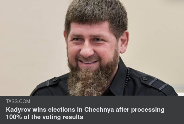 99,73% Kadyrov