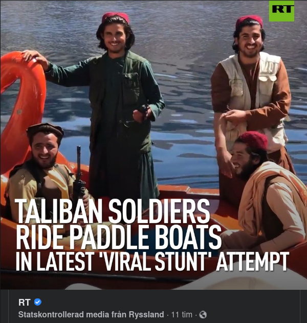 Talibanskt Paddelbåtande