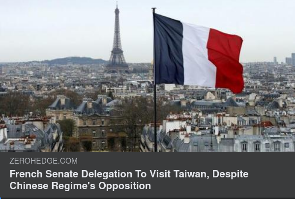 Fransk Delegation Till Kina