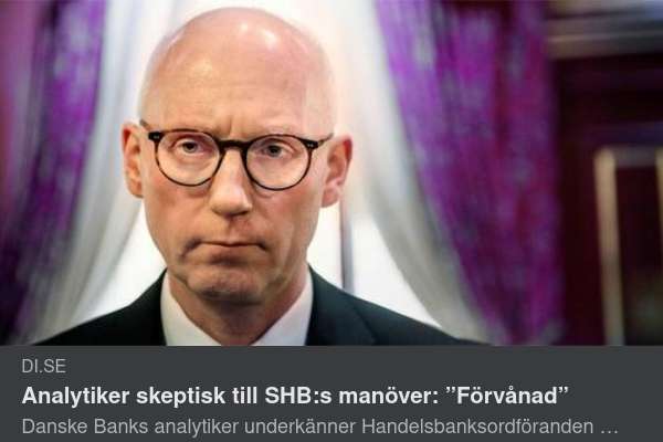Handelsbanksförväntning