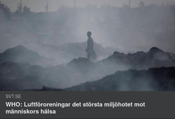 Luftföroreningar & CO2