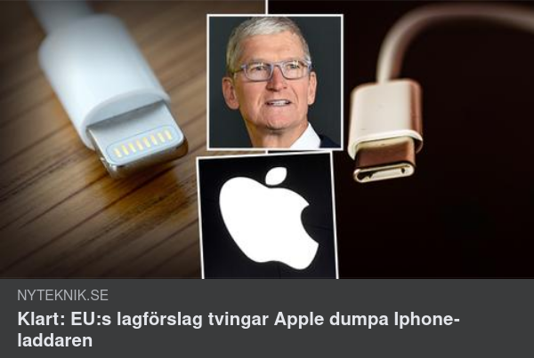 Laddsladdsstopp För Apple