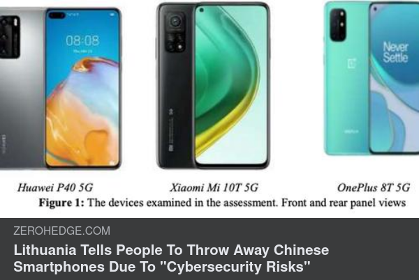 Kinesiska Telefoner I Litauen & Nato Strategic Communications Centre of Excellence, Nato StratCom COE, I Lettland