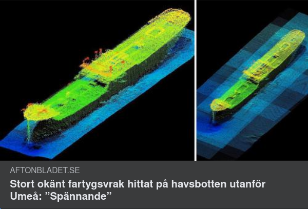 Fortsatt Oidentifierat Vrak