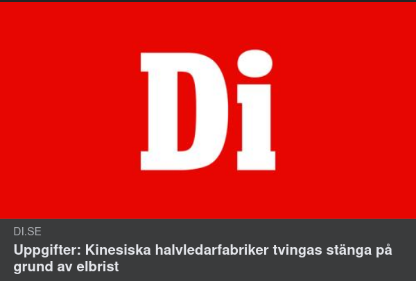 Elbriststängd Halvledarproduktion I Kina