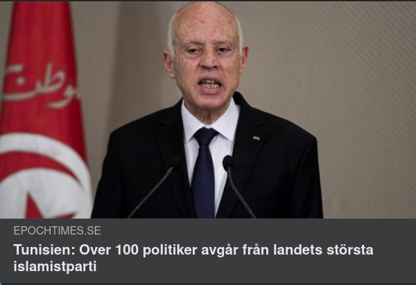 Massavgång Från Tunisiens Största Islamistparti