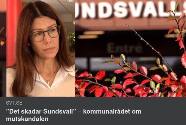 Sundvallsskadande Mutskandal