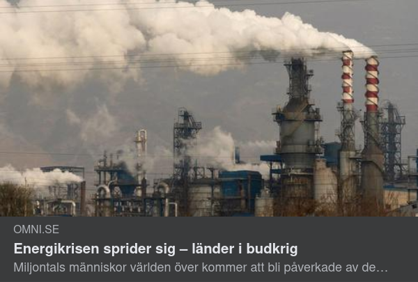 Pandemiskt Spridande Energikris