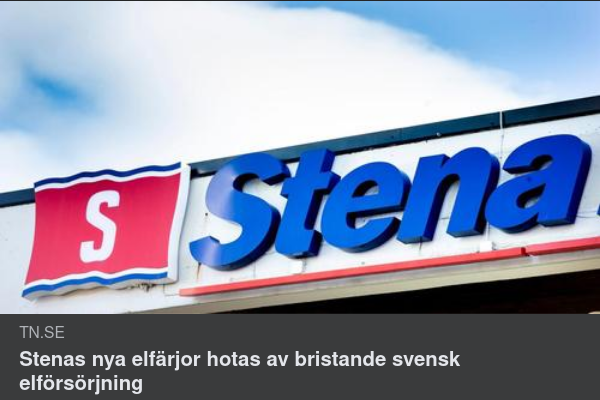 Stena & Svensk Elförsörjning
