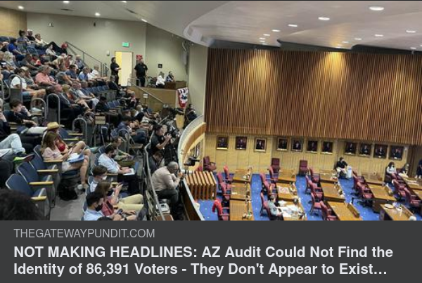 86 391 Identitetslösa Väljare I Maricopa