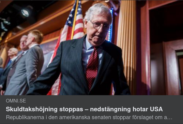 Stoppad Skuldtakshöjning