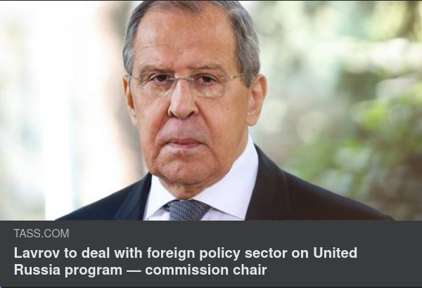 Med Lavrov I Ledning