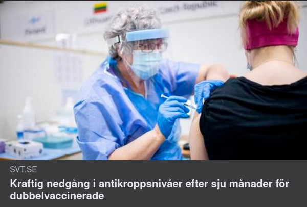 Kraftig Antikroppsnivånedgång