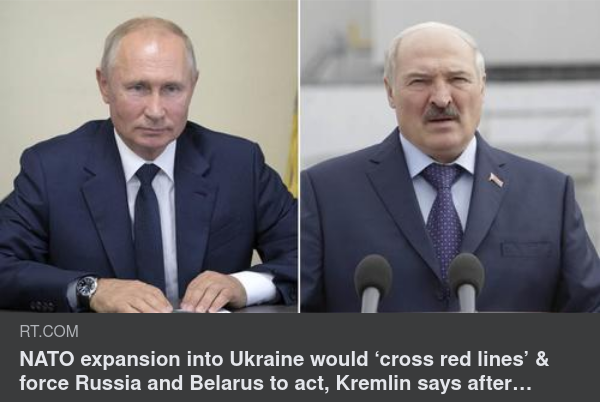 Ryssland, Belarus, Ukraina, NATO & Biden