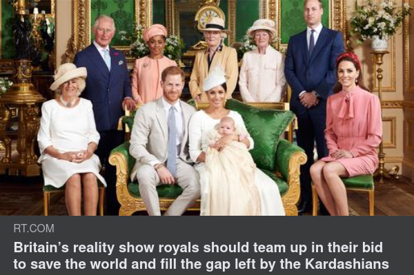 Brittiska Kungahuset Konvergerar