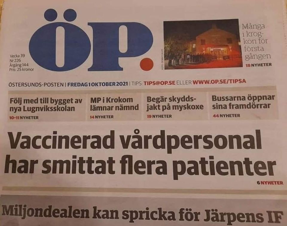 Vaccinerade Smittspridare