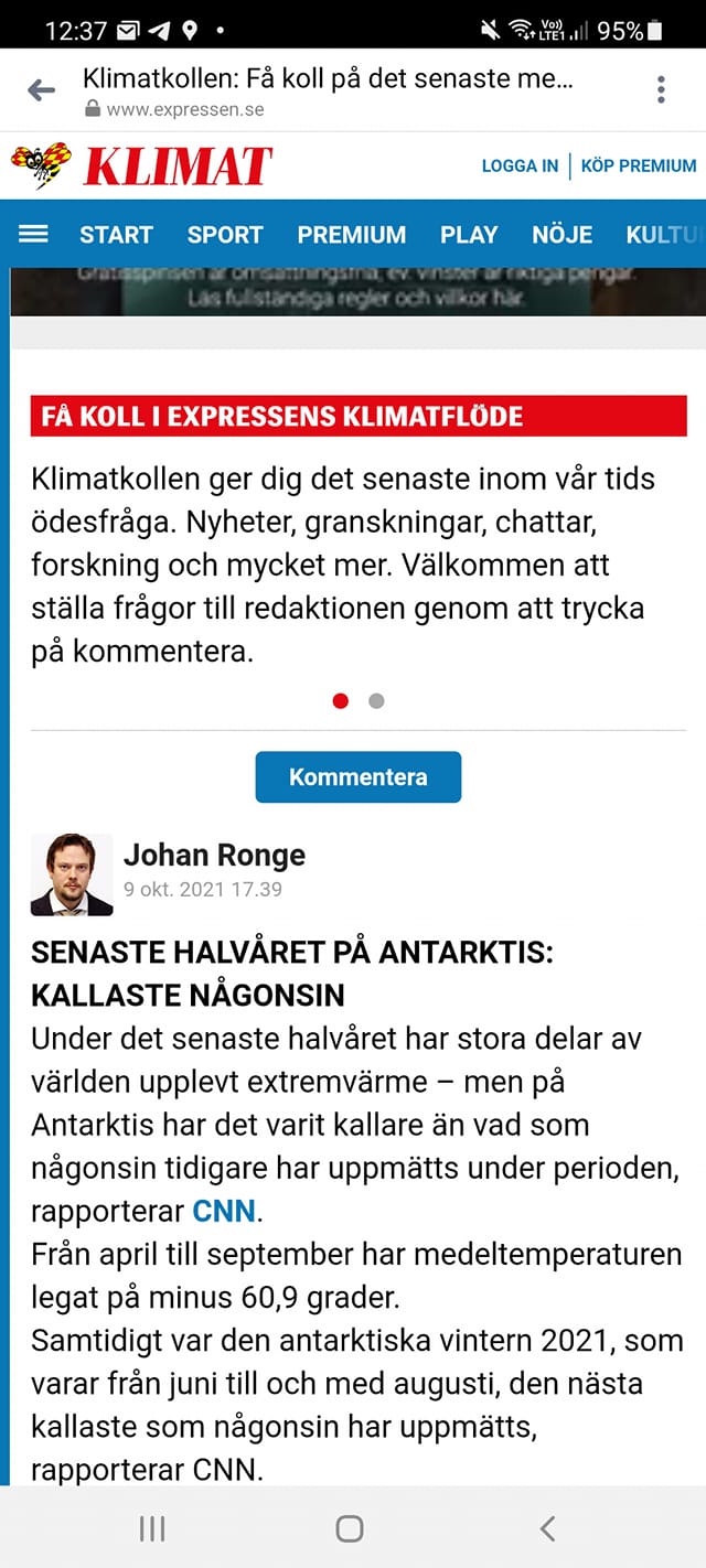 Kallast Någonsin På Antarktis