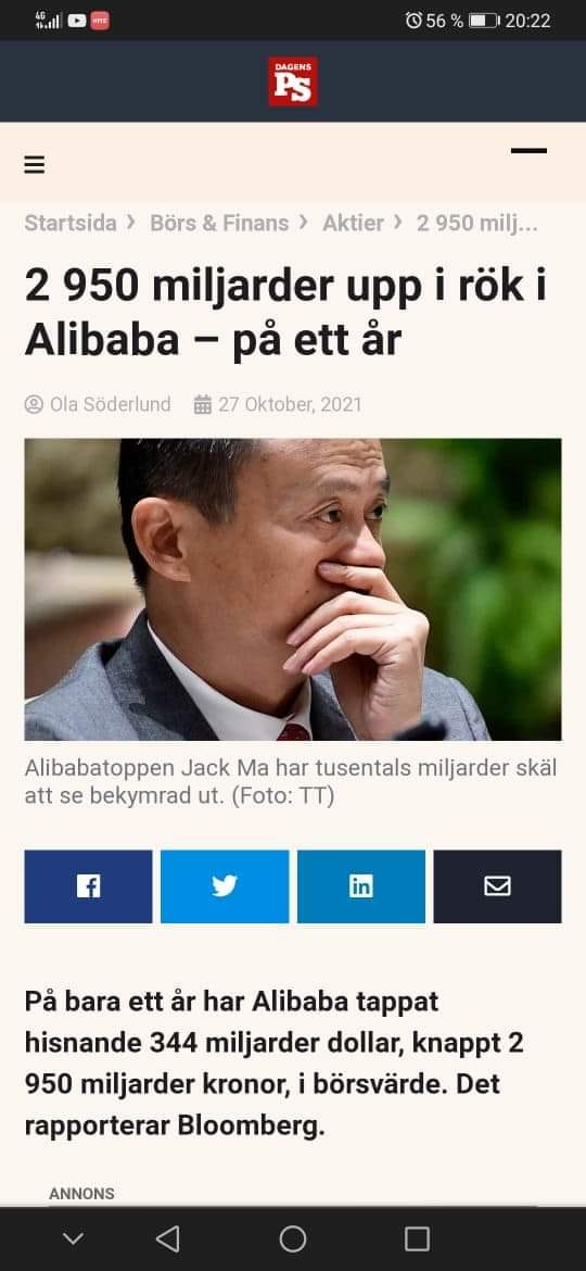 Alibaba Har Ekonomisk Otur