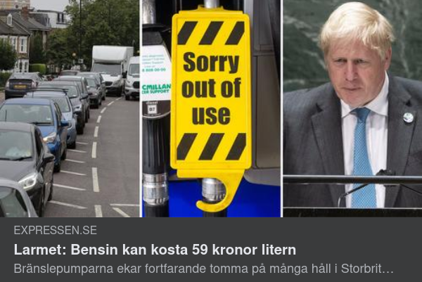 Dyrt Brittiskt Bränsle