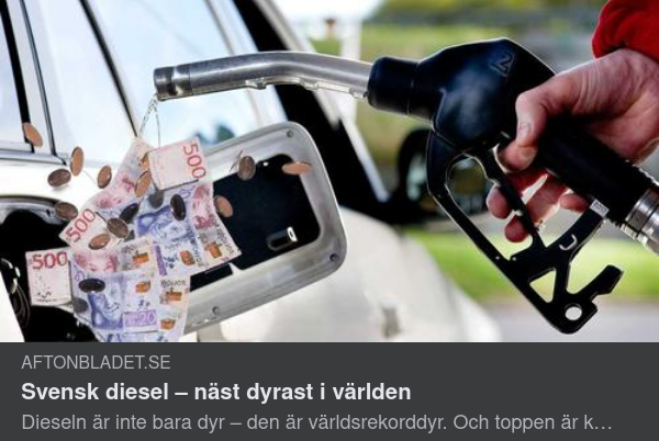 Världsrekorddyr Svensk Diesel