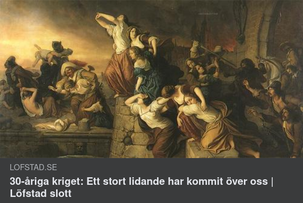 Dick Harrison Berättar Om 30-Åriga Kriget