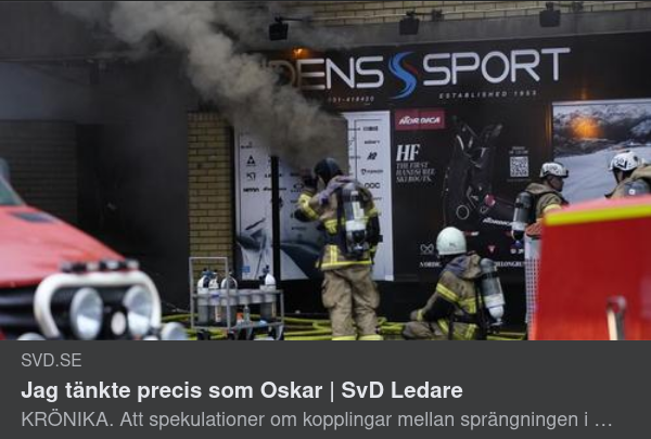 Tunt Förklarat & Utan Ursäktstal I SvD