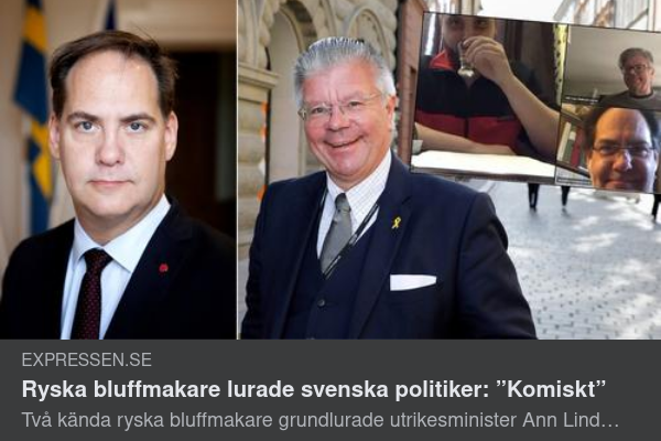 Rysslurade Svenska Politiker
