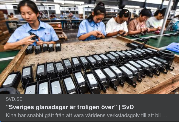 Kina & Svenska Glansdagar