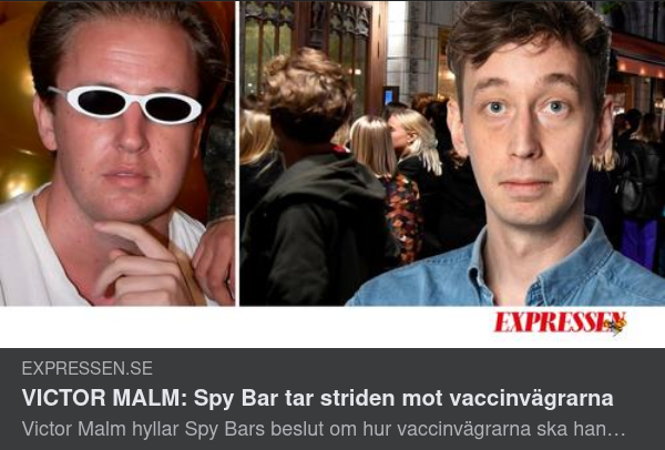 Inga Vaccinvägrare På Spyan