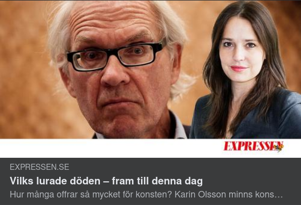 Vilks Död Vidare I Media