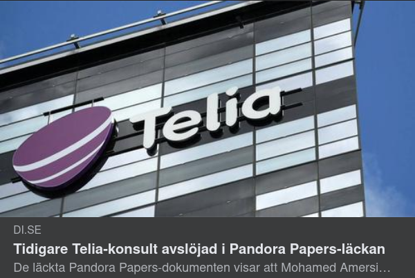 Tidigare Telia-Konsult Hos Pandora
