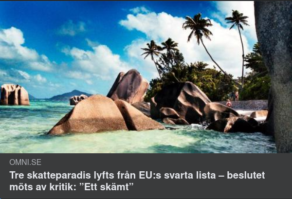 Tre EU-Godkända Skatteparadis