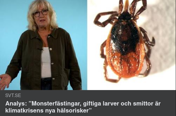 Monsterfästingar & Andra Klimatkrishälsorisker