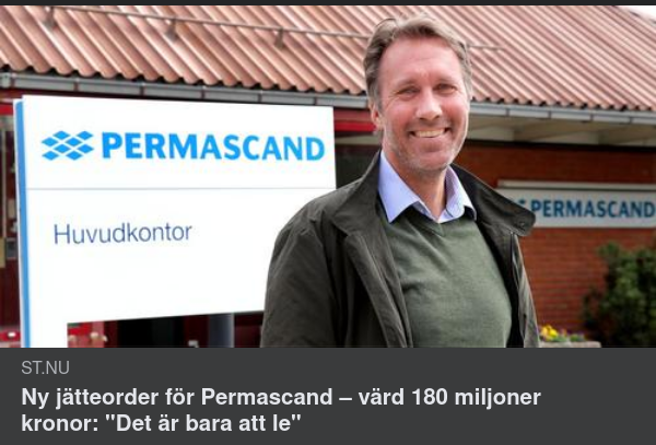 Jätteorder För Permascand
