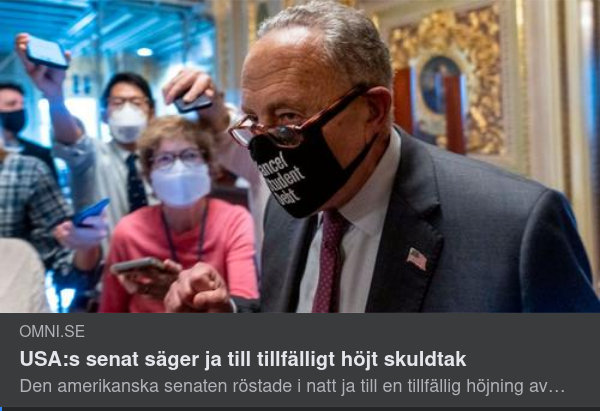 Ja Till Tillfällig Skuldtakshöjning