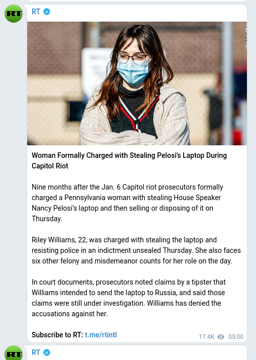 Åtalad För Stöld Av Pelosis Dator