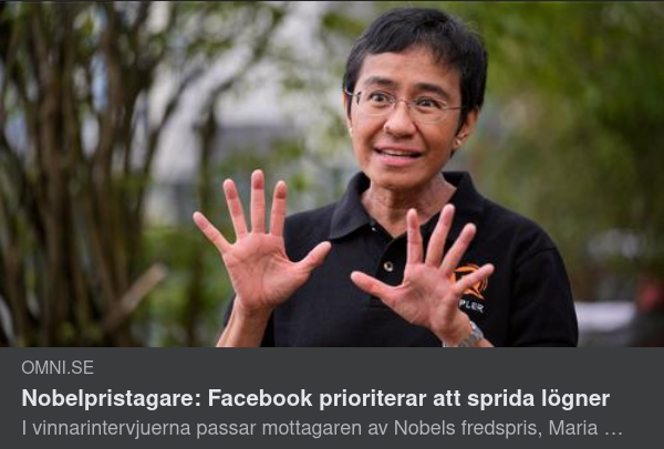 Nobelpristagarkritik Mot FB