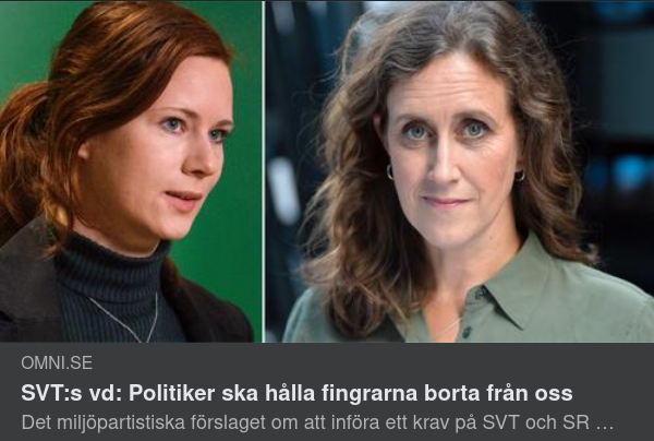 SVT Utan Politiska Fingrar