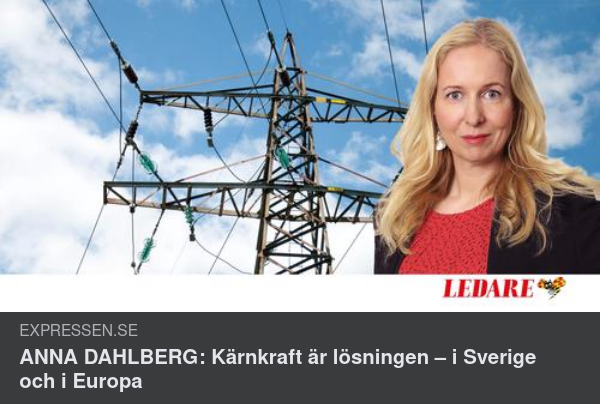 Expressen-Anna Kärnkraftsprimar