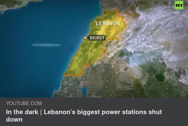 Mörkt I Libanon