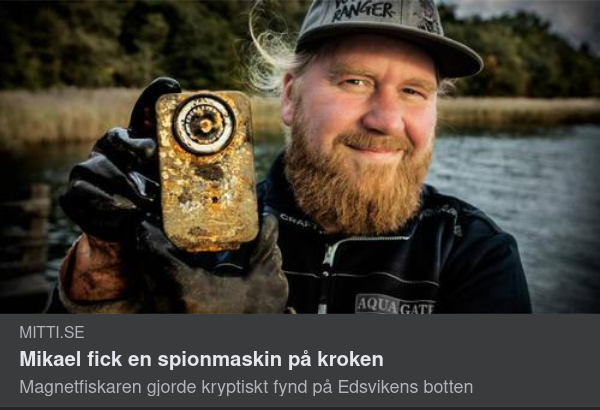 Magnetfiskad Kryptomaskin