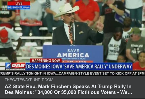 Mer Valfusk Från Arizona